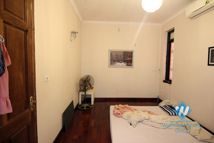 Lakeside colonial villa with lots of characters for rent in Tay Ho